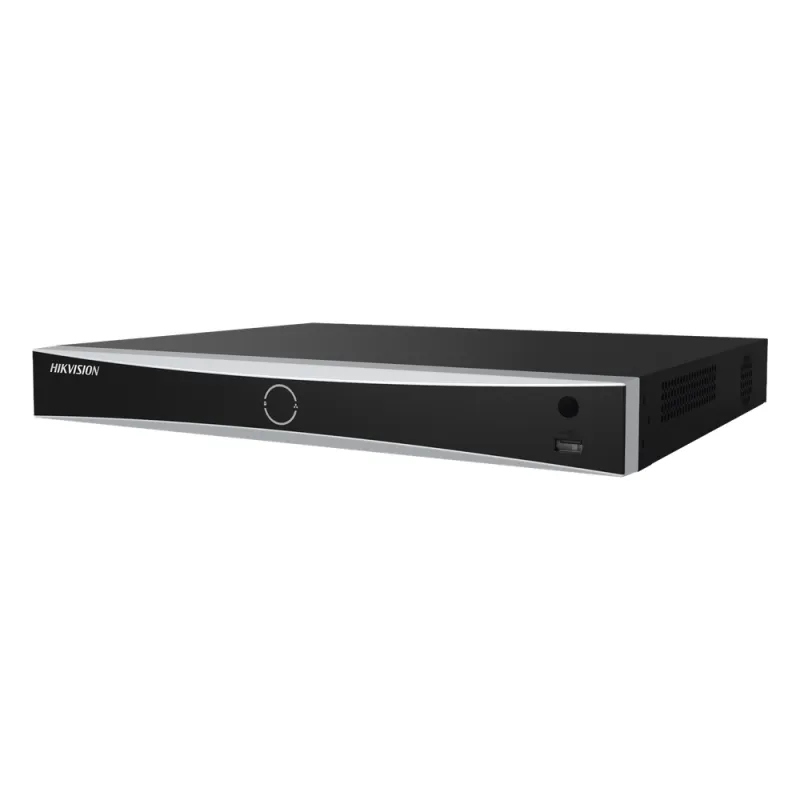 NVR 12 Megapixel (4K) / Reconocimiento Facial / 8 Canales IP / 8 Puertos PoE+ / 2 Bahías de Disco Duro / Filtro de Falsas Alarmas / Detección de Cuerpo Humano y Vehículos