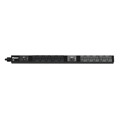 PDU Básico para Distribución de Energía, Enchufe de Entrada NEMA L6-30P, Con 20 Salidas C13, de Instalación Vertical, 208 Vca, 30 Amp
