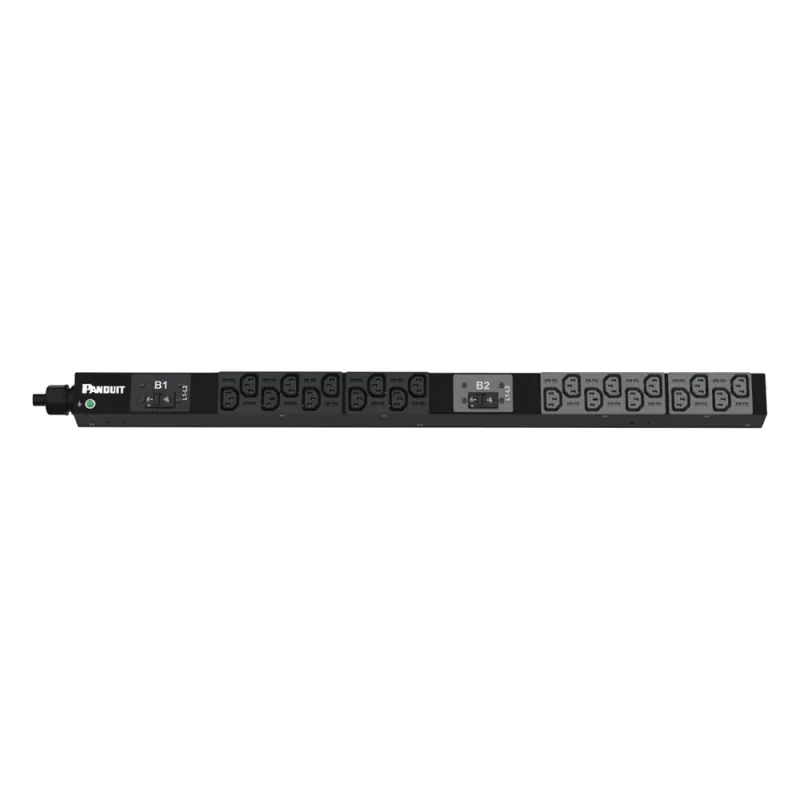 PDU Básico para Distribución de Energía, Enchufe de Entrada NEMA L6-30P, Con 20 Salidas C13, de Instalación Vertical, 208 Vca, 30 Amp