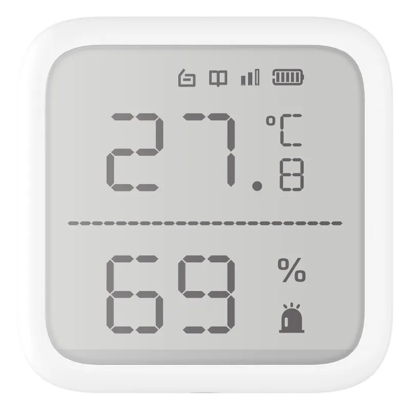 (AX PRO) Detector de Temperatura y Detector de Humedad Inalámbrico / 2.7" de Tamaño / Uso en Interior / Rango de Detección desde -35°C hasta 99°C