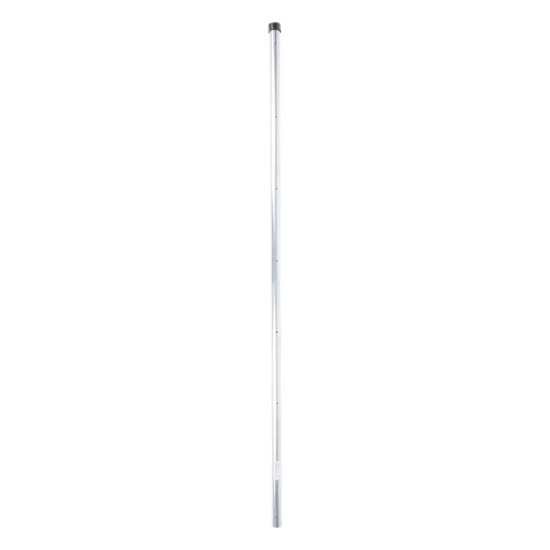 Poste de Esquina para Cerca Electrificada. Tubo Galva. de 1.4m, cal. 18 de 1" Diam. (Sin pintar). Ideal para 6 Aisladores