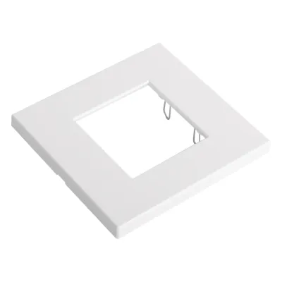 Marco Embellecedor Individual / 91 x 85 x 7 mm / Apertura 44 x 44 mm / Compatible con 10+ Módulos Helpnex / IP / PoE