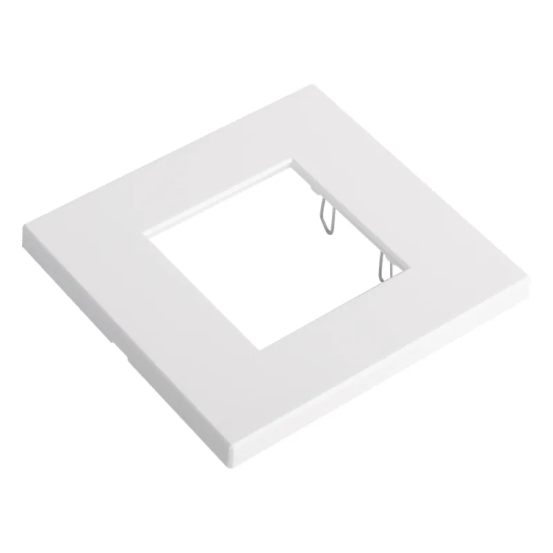 Marco Embellecedor Individual / 91 x 85 x 7 mm / Apertura 44 x 44 mm / Compatible con 10+ Módulos Helpnex / IP / PoE
