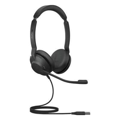 Jabra Evolve2 30, Auricular stereo versión UC con aislamiento de ruido, indicador de ocupado (Busylight) (23089-989-979)