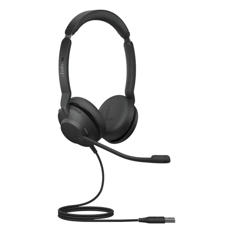 Jabra Evolve2 30, Auricular stereo versión UC con aislamiento de ruido, indicador de ocupado (Busylight) (23089-989-979)