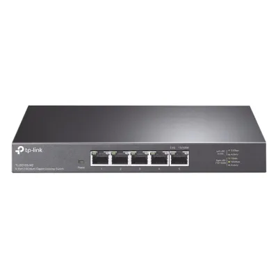 Switch Gigabit no administrable de 5 puertos 100 Mbps/ 1 Gbps/ 2.5 Gbps ideal para WiFi 6