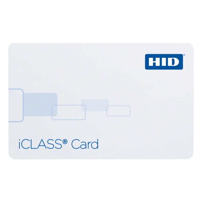Tarjeta iCLASS 2k Delgada / Garantía de por Vida/ Marcación Random