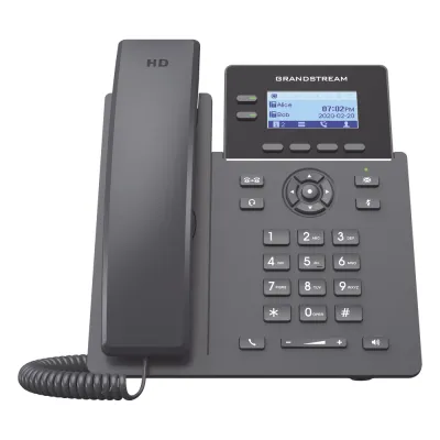 Teléfono IP Wi-Fi Grado Operador, 2 líneas SIP con 4 cuentas, codec Opus, IPV4/IPV6 con gestión en la nube GDMS