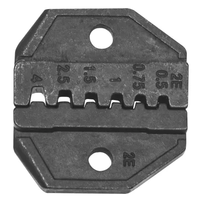 Matriz Ponchadora, Férulas (Ferrule) Aisladas, sin Aislamiento o de Terminal de Clavija. Compatible con Pinza Ponchadora VDV200-010.