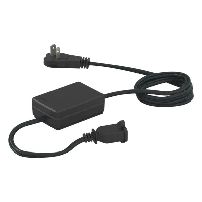 Módulo atenuador de clavija para lámparas de mesa o pie, 300 W incandescente/halógeno, 120 V, RF Clear Connect, para RadioRA 2, RA2 Select y RadioRA 3, color Midnight (negro)