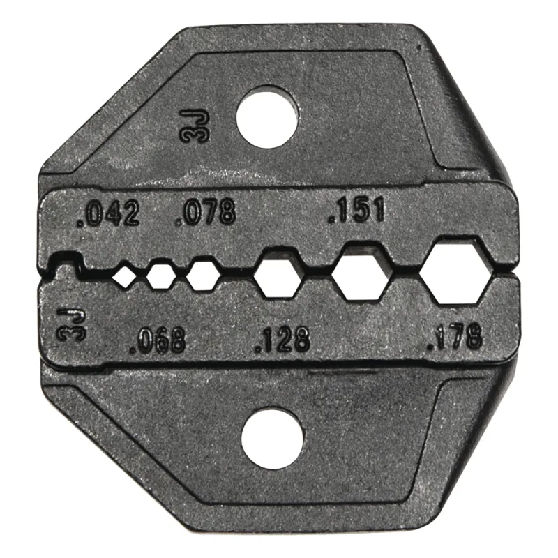 Matriz Ponchadora para RG174, RG179 y Belden 8218. Compatible con Pinza Ponchadora VDV200-010