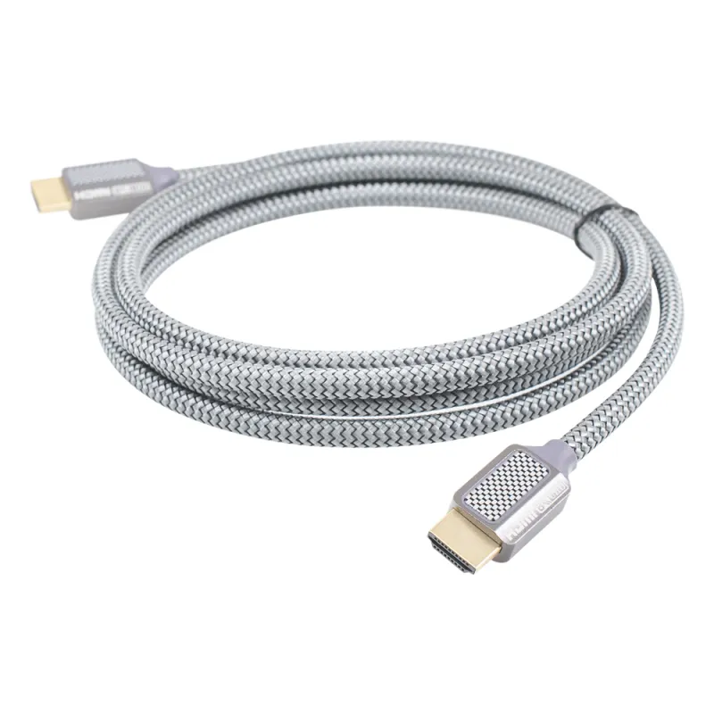 Cable HDMI de Alta Resolución en 8K / Versión 2.1 / 2 Metros de Longitud (6.56 Pies) / Recomendado para Audio eARC / Dolby Atmos
