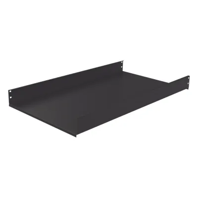 Charola Fija de Sujeción Lateral, 90 cm de Profundidad, 2U. Compatible con LP-60120-XX-UR2