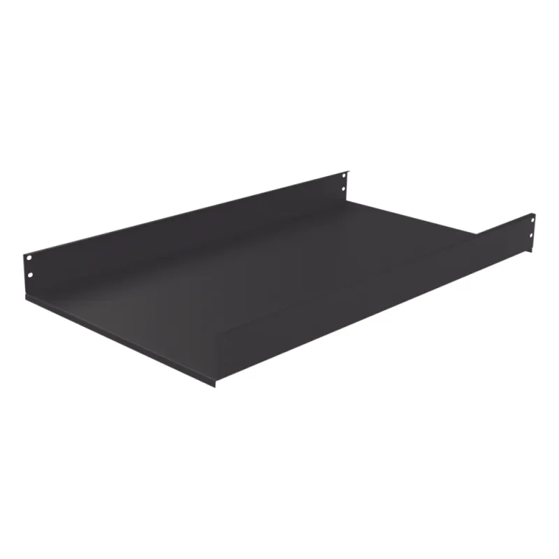 Charola Fija de Sujeción Lateral, 90 cm de Profundidad, 2U. Compatible con LP-60120-XX-UR2