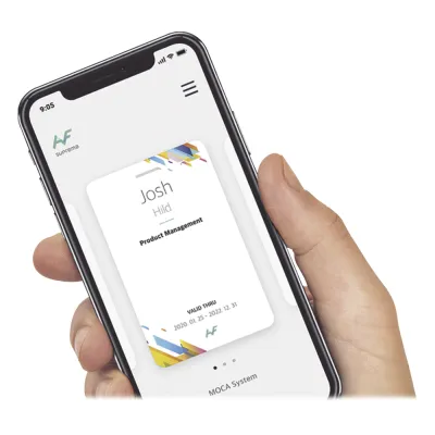 Tarjeta Virtual / para uso con su SMARTPHONE / compatible con todos los lectores SUPREMA que soporten Bluetooth