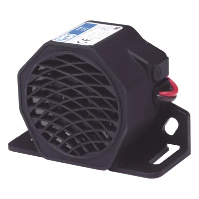 Alarma de Reversa Vehicular, 107 DBA, 12-24 VDC