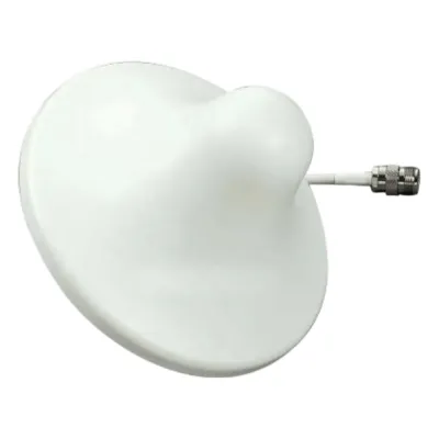 Antena Omnidireccional Tipo Domo para Interior 800 ~ 960 MHz / 1710 ~ 2500 MHz, 3 dBi / 5 dBi