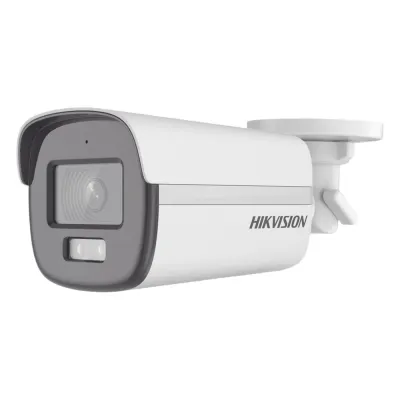 [ColorVu] Bala TURBOHD 3K (5 Megapixel) / Lente 3.6 mm / Micrófono Integrado / Imagen a Color 24/7 / Luz Blanca 40 mts / Exterior IP67 / dWDR / 4 Tecnologías / Metal