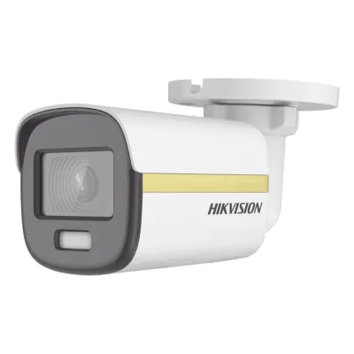 [ColorVu] Bala TURBOHD 4K (8 Megapixel) / Imagen a Color 24/7 / Lente 2.8 mm / METAL / Luz Blanca 20 mts / Exterior IP67 / WDR 130 dB