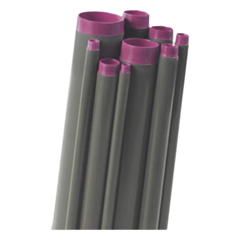 Tubo Conduit rígido de aluminio de 1 1/2” (38.1 mm) con recubrimiento de PVC de 3.05 m con cople.