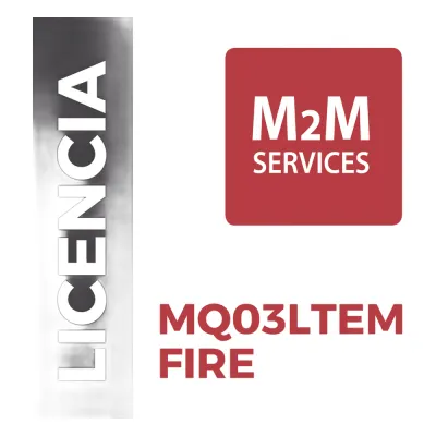 Servicio de datos 4GLTE/5G por un Año para MQ03LTEMFIRE con eventos ilimitados.