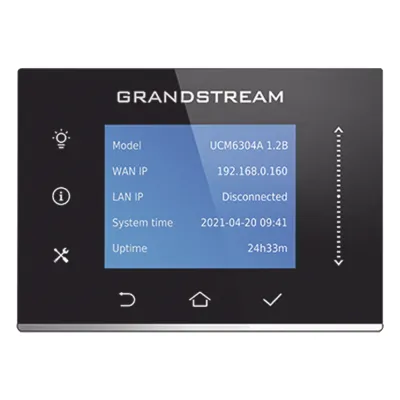 Conmutador IP-PBX para hasta 1000 usuarios y 150 llamadas simultaneas, 4FXO, 4FXS, solución para PyMEs