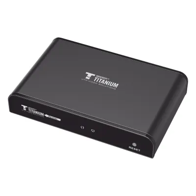 Receptor Compatible para Kits TT-383PRO4.0 / Resolución 1080P@60Hz / Cat 5e/6 / Distancia de 120 m / Control IR / Protocolo HDbitT / Compatible con Switch Gigabit .