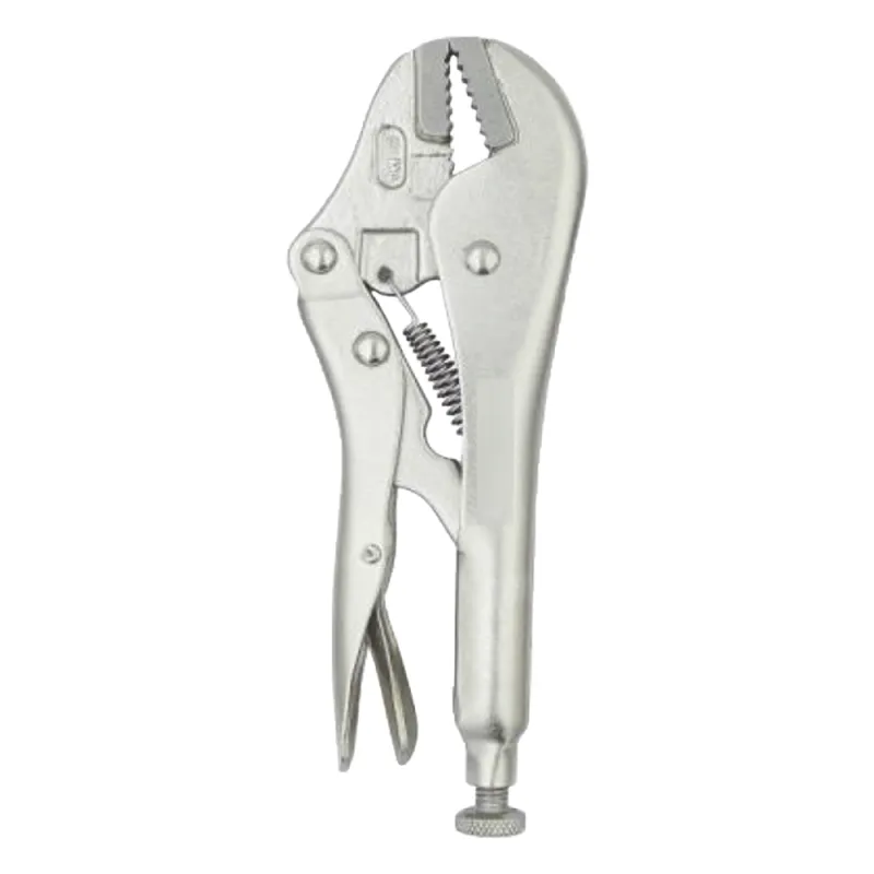 Pinza Perra Ajustable de Mordaza recta 10”. Acero CR-V.