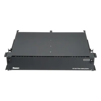 Panel de Distribución de Fibra Óptica, Acepta 12 Cassettes HD Flex y 144 Fibras por UR, Hasta 2 UR