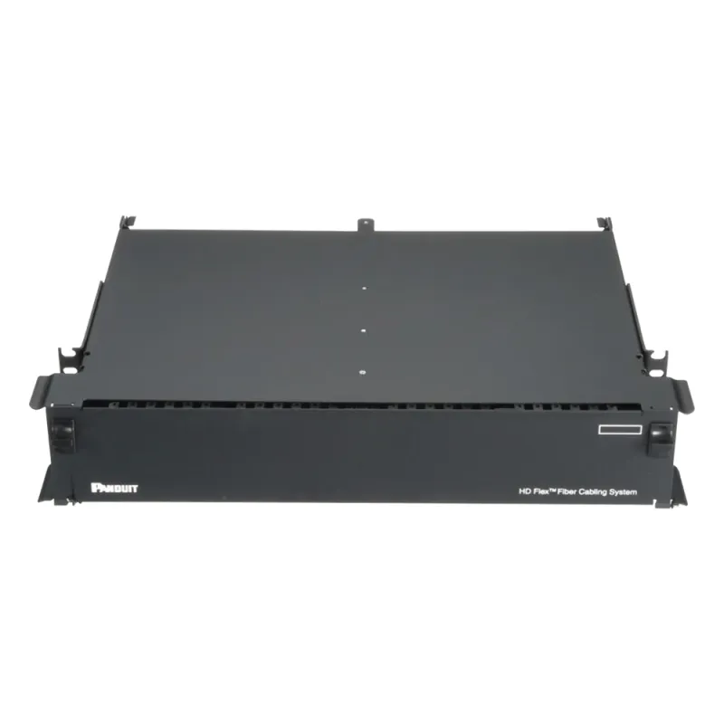 Panel de Distribución de Fibra Óptica, Acepta 12 Cassettes HD Flex y 144 Fibras por UR, Hasta 2 UR