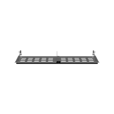 Organizador de Holgura para Cable de Fibra Óptica, Uso con Paneles HD Flex de 1 UR, Color Negro