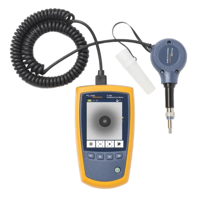 Cámara de Inspección FiberInspector, con Micro Sonda Para Verificar Fibra Óptica Contaminada o Dañada, Compatible con Conectores SC y LC