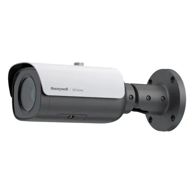 Bala IP / 5 Megapixel / Lente Mot. 5 - 50 mm / Detección Facial / Objeto Olvidado / 60 Mts IR / IP67 / IK10 / NEMA 4X / PoE+ / NDAA / Serie 60