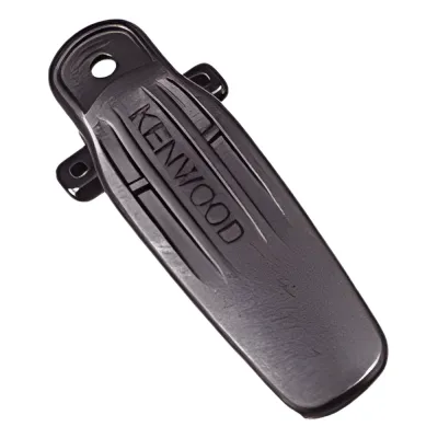 Clip de plástico con fijación de tornillos. Para Radios TK-2100/ 3100, TK-2102/ 3102/ 2102G/ 3102G, TK-260G/ 270G 360G/ 370G/ 272G/ 372G, TK-280/ 380, TK-480/ 481 TK-2180/ 3180, TK-2202/ 3202L.