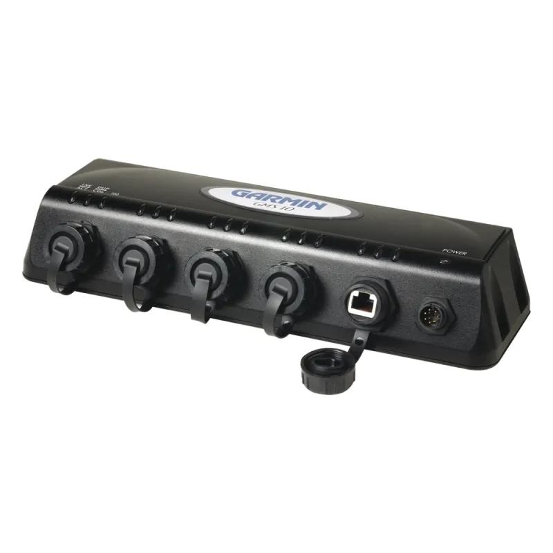 Switch Expansor de Red GMS 10 / 5 Puertos 100 MB / Garmin Marine Network / Plug-and-Play / Conexiones Selladas para Ambiente Marino