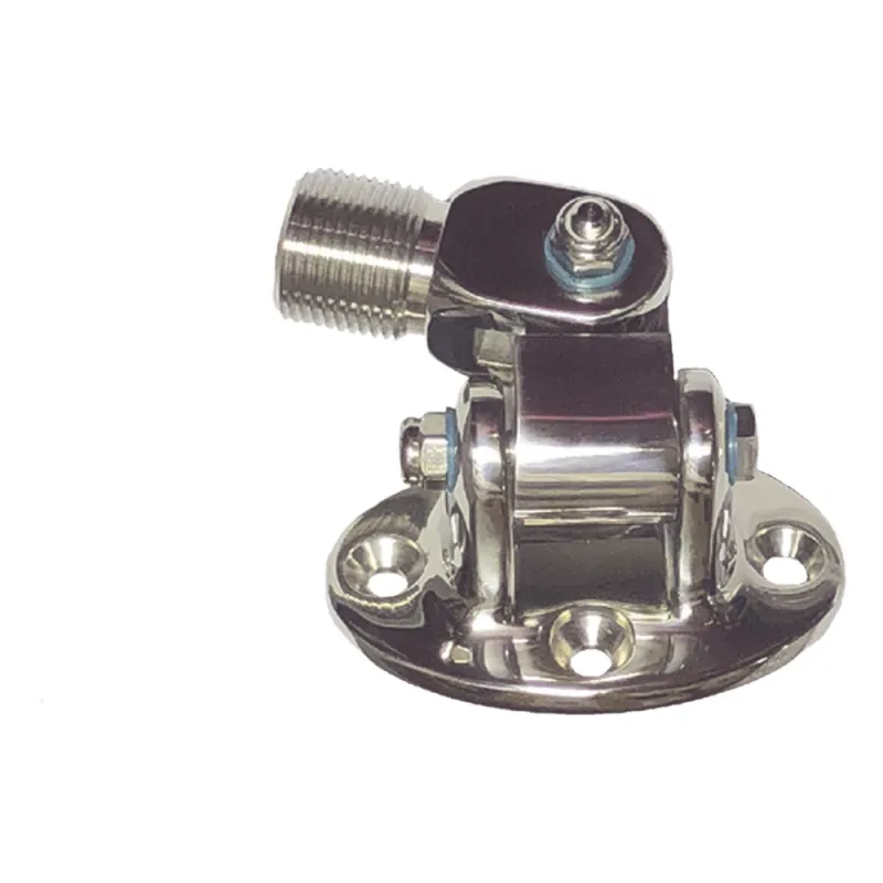 Montaje de acero inoxidable ovalado, con rosca estándar 1" x 14 hilos