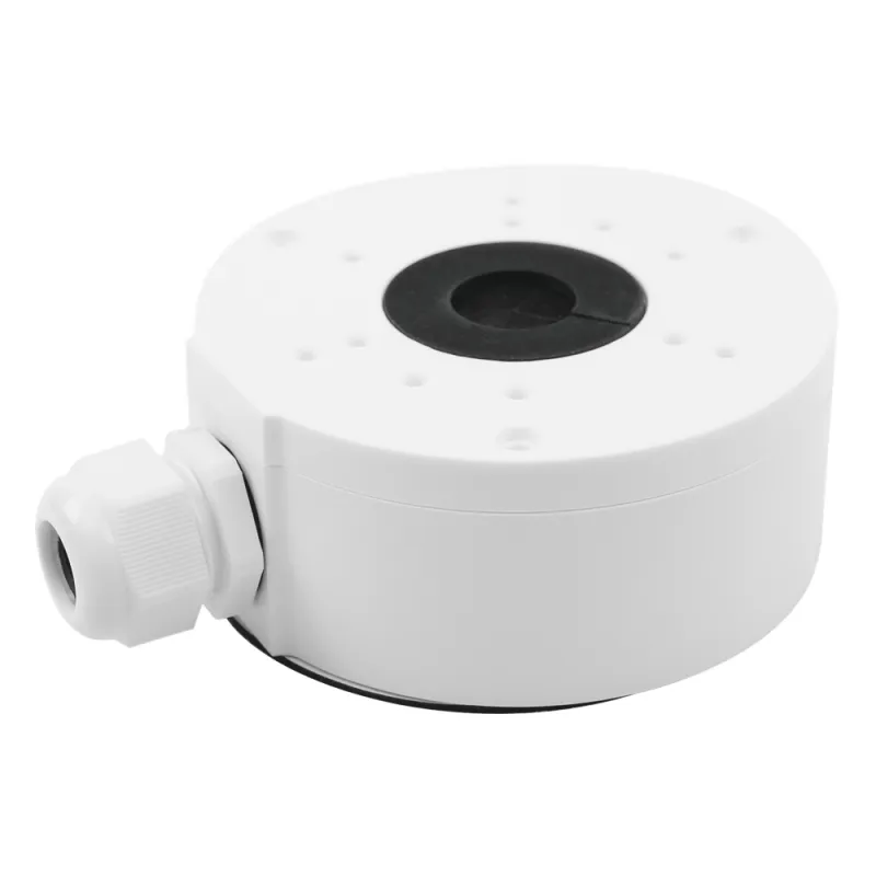 Caja de Conexiones Plástica Compatible con Cámaras epcom / HIKVISION / Uso en Exterior