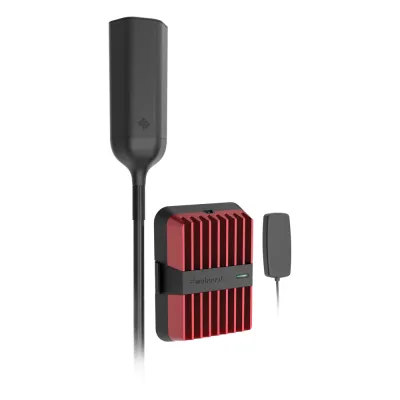 KIT Amplificador de Señal Celular 4G, 3G, VoLTE y Voz Convencional, Drive Reach OTR/ Especial para Tractocamión y Pick up Pesados/ Soporta múltiples dispositivos y compañías como Telcel, AT&T y Movistar a la vez.