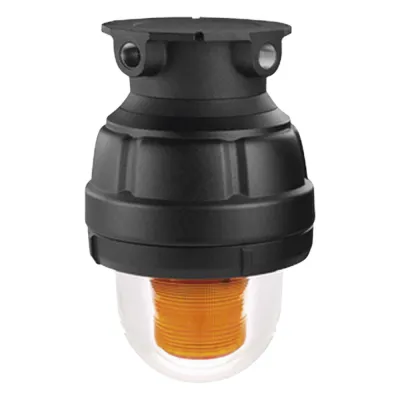 Luz Estroboscópica Antiexplosión / 75 Destellos por Minuto / 120 Vac / Gabinete Tipo 4X e IP66 / Clase I Div 1 Grupos C y D / Uso Marino / Lente Fresnel de Colores