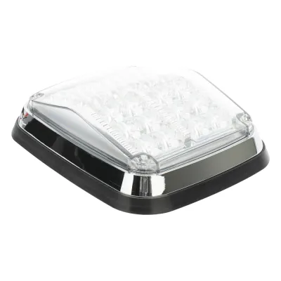 Luz de advertencia de 8 X 6", Color Claro, SAE, IP67, Ideal para Ambulancias
