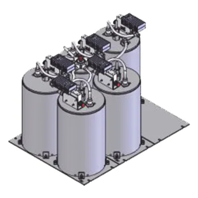 Combinador SINCLAIR, 6 Canales, 430-470 MHz, Montaje en Rack 19", 100 kHz, 125 Watt, N Hembras.