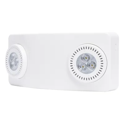 Luz de Emergencia Dual LED / 520 lúmenes / Uso Rudo / Cubierta ABS UL 5VA / Batería 9.6V 3Ah / 90 min Autonomía / Montaje Pared o Techo