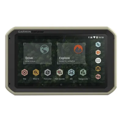 Navegador Overlander, pantalla táctil de 7 pulgadas bajo Estándar Militar 810
