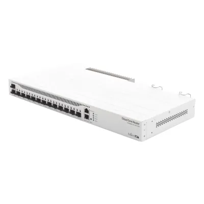 (CCR2004-1G-12S+2XS) Cloud Core Router 12 puertos 10G SFP+, 2 25G SFP28, Fuente Redundante