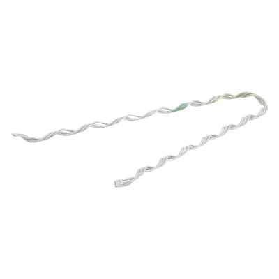 Remate Preformado de Acero Galvanizado para fibra Drop Redonda de Φ 3 mm