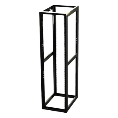 Rack Estándar 19" de 4 Postes, Acero, 45 Unidades, Profundidad Ajustable.