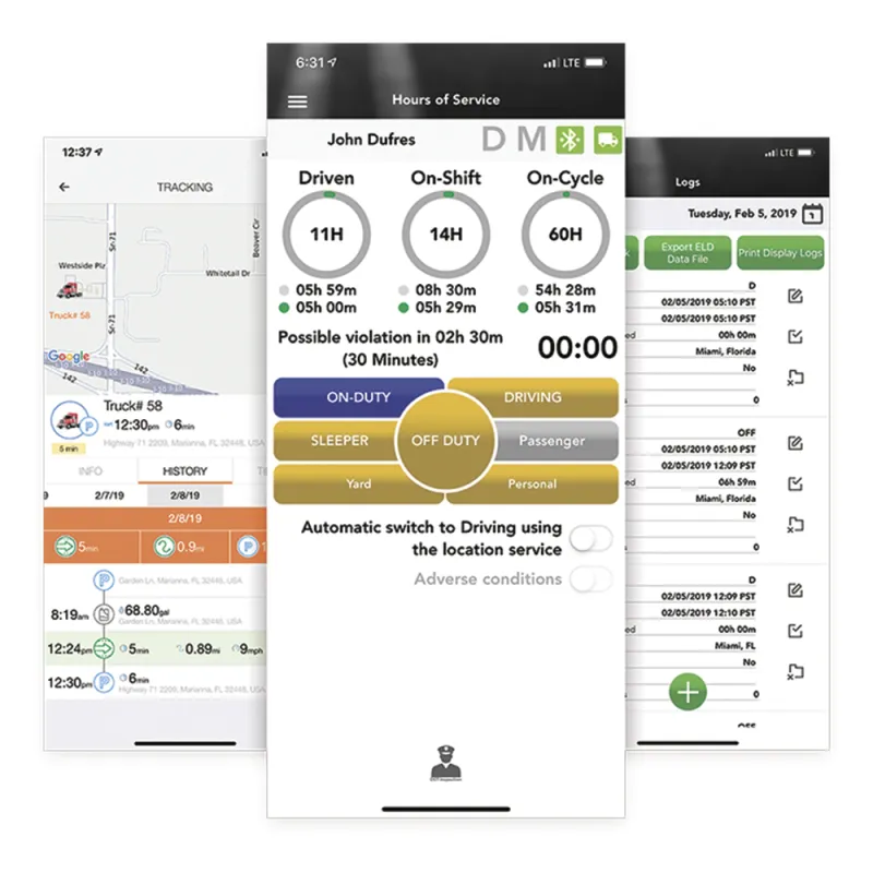 Licencia avanzada para plataforma de rastreo solución ELD