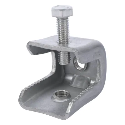 Paquete de 10 Sujetadores Para Instalacion En Angulo Con Orificio de 3/8"