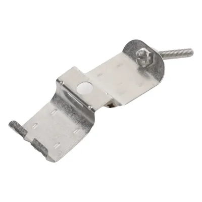 Sujetador de Doble Click para Cable Coaxial de 7/8 Paquete de 10 Piezas