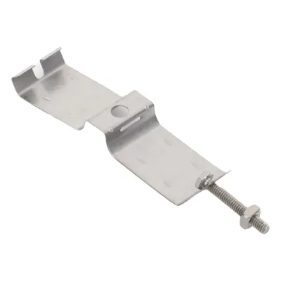 Sujetador de Doble Click para Cable Coaxial de 1 1/4 Pulgadas - Paquete de 10 Piezas